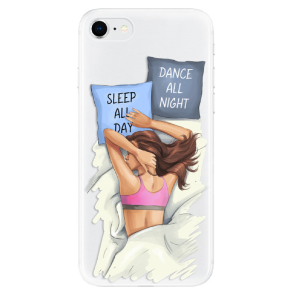 Odolné silikónové puzdro iSaprio - Dance and Sleep - iPhone SE 2020