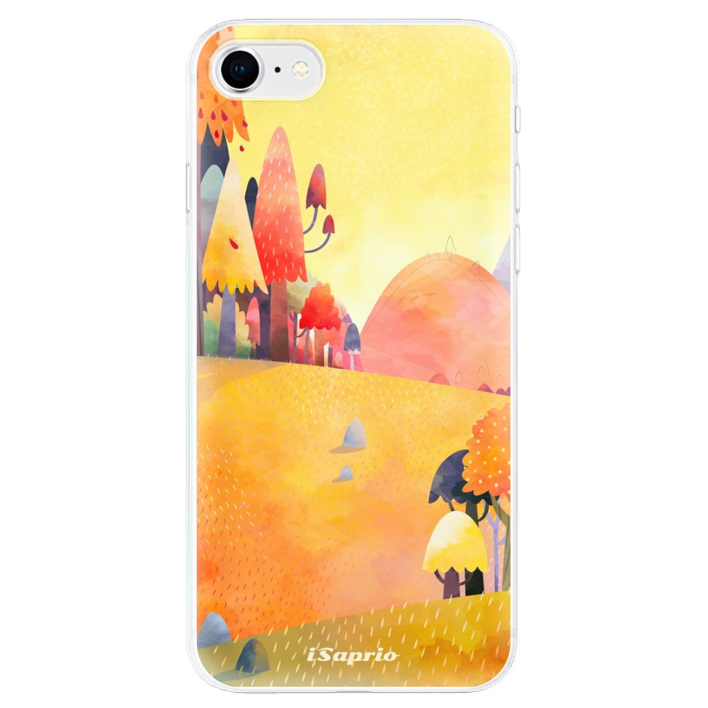 Odolné silikónové puzdro iSaprio - Fall Forest - iPhone SE 2020