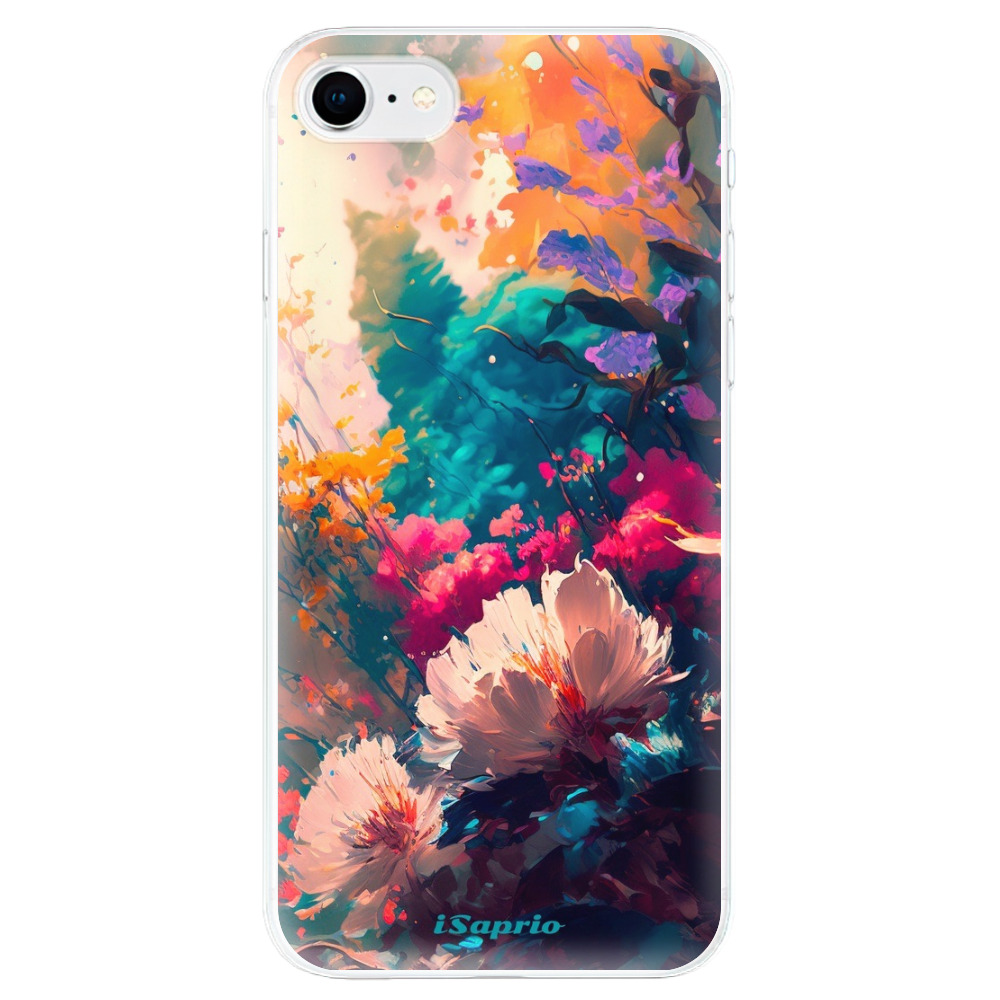 Odolné silikónové puzdro iSaprio - Flower Design - iPhone SE 2020