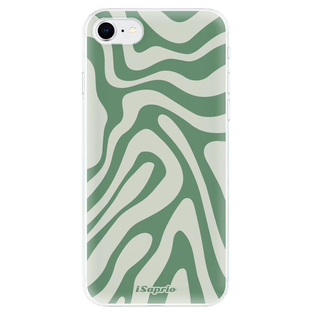 Odolné silikónové puzdro iSaprio - Zebra Green - iPhone SE 2020