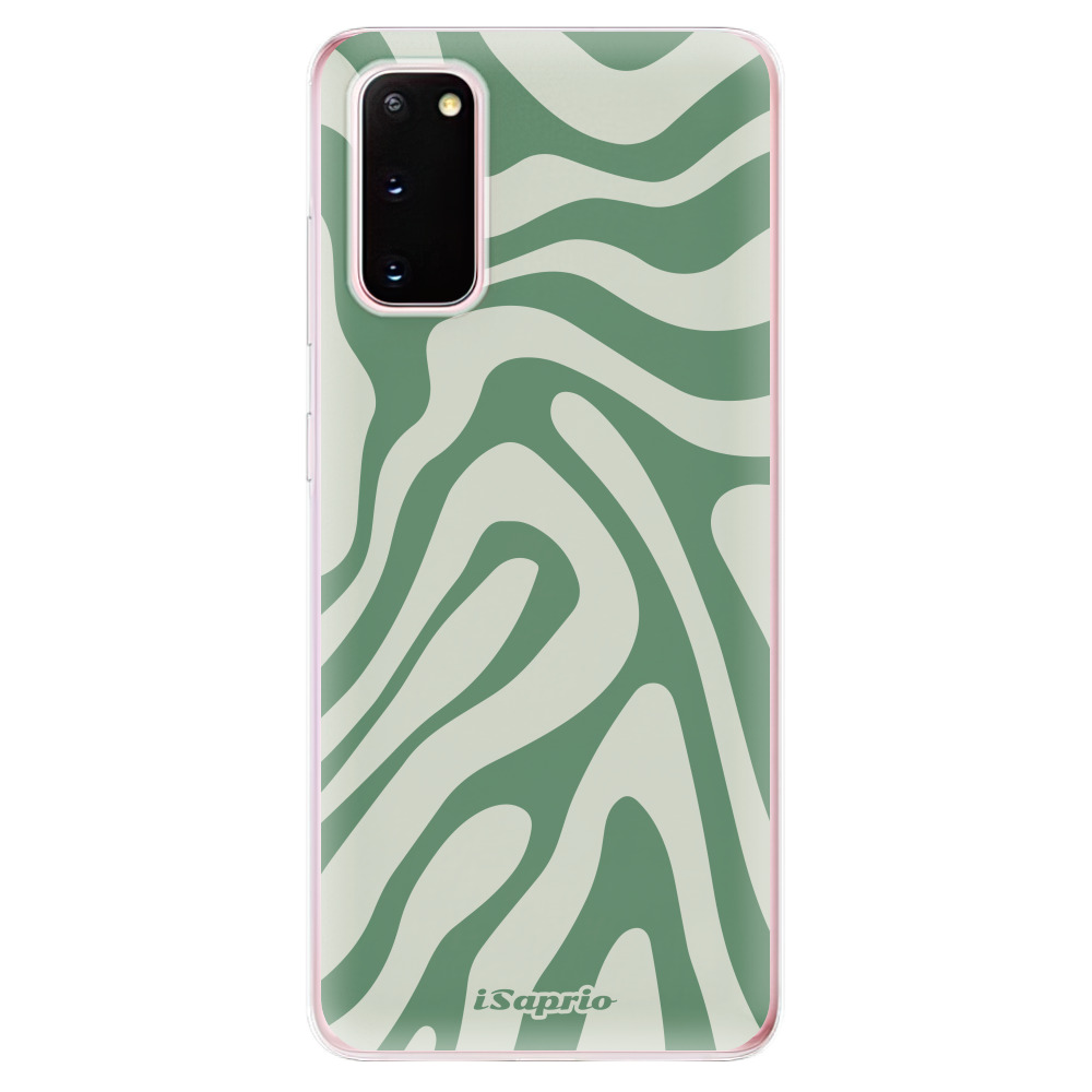 Odolné silikónové puzdro iSaprio - Zebra Green - Samsung Galaxy S20