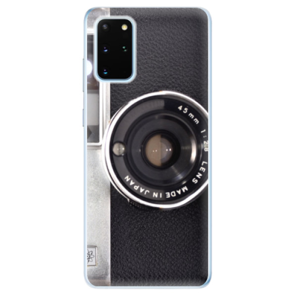 Odolné silikónové puzdro iSaprio - Vintage Camera 01 - Samsung Galaxy S20+