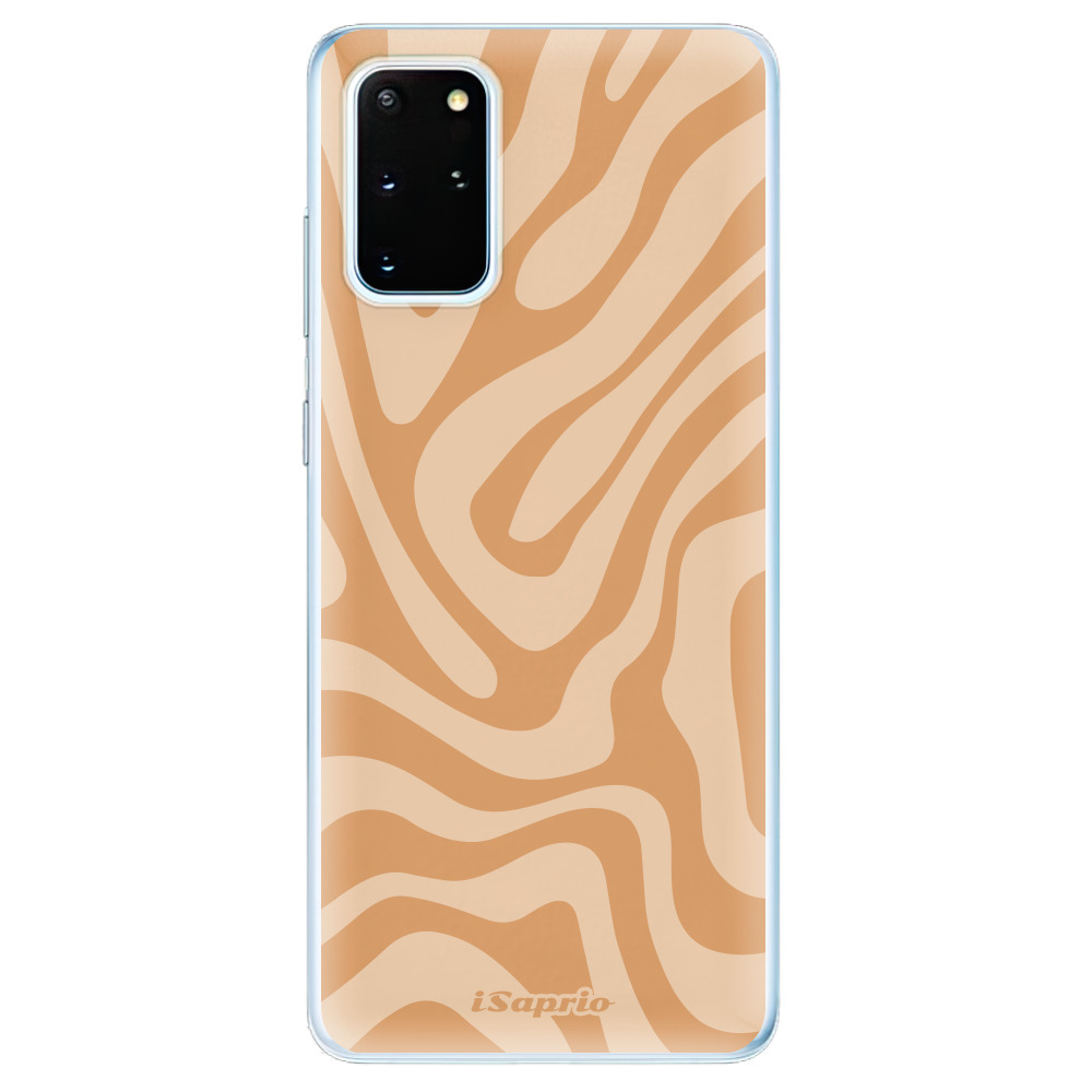 Odolné silikónové puzdro iSaprio - Zebra Orange - Samsung Galaxy S20+