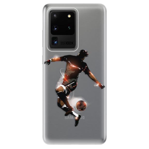 Odolné silikónové puzdro iSaprio - Fotball 01 - Samsung Galaxy S20 Ultra