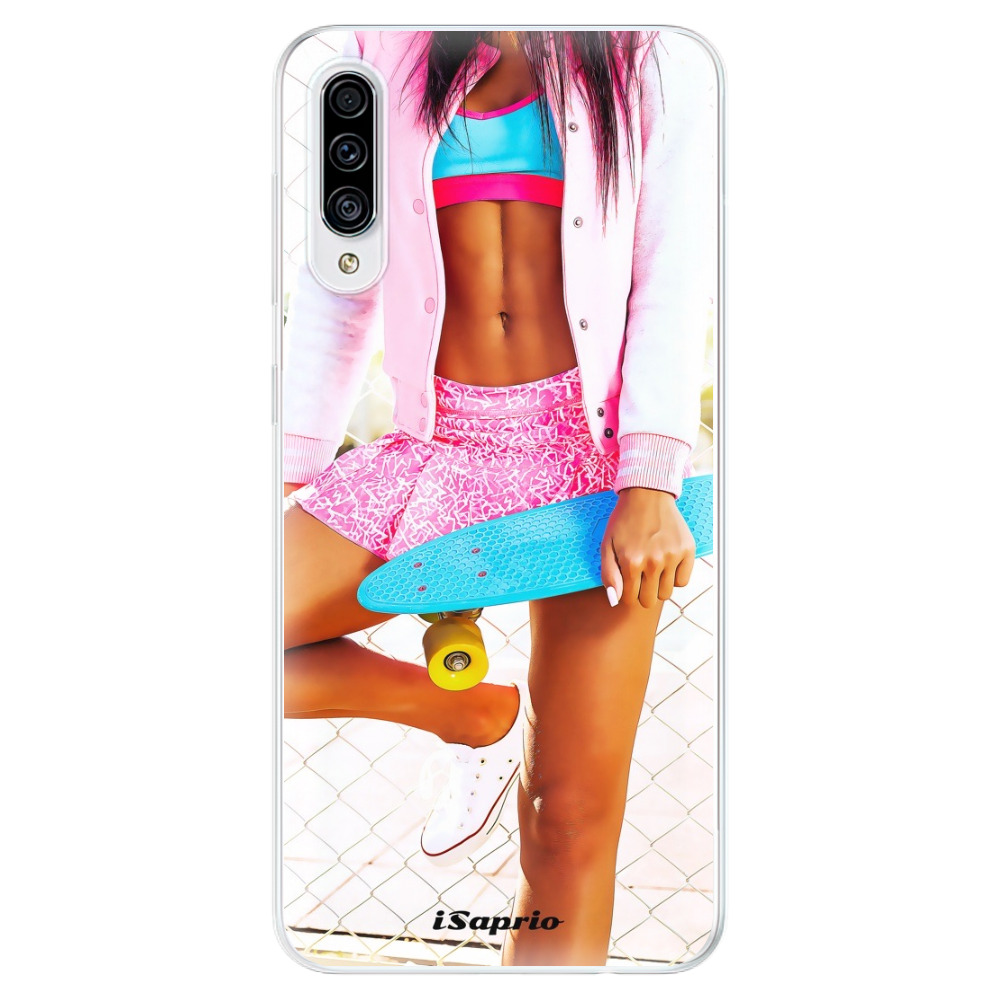 Odolné silikónové puzdro iSaprio - Skate girl 01 - Samsung Galaxy A30s