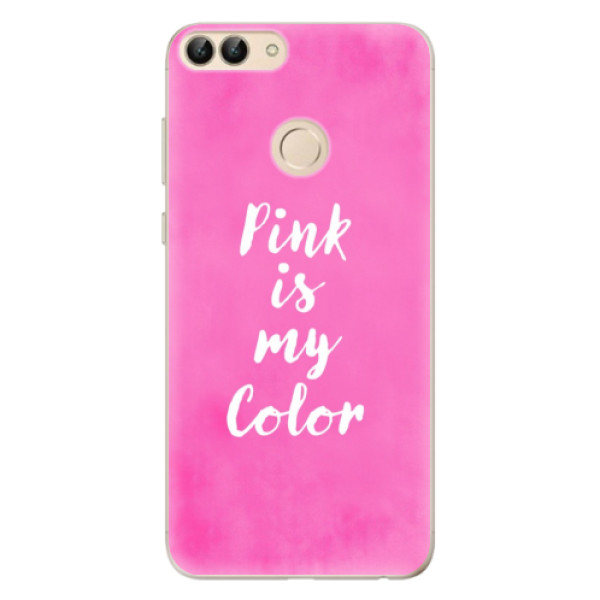 Odolné silikónové puzdro iSaprio - Pink is my color - Huawei P Smart