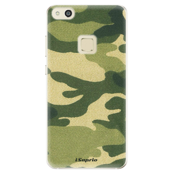 Odolné silikónové puzdro iSaprio - Green Camuflage 01 - Huawei P10 Lite