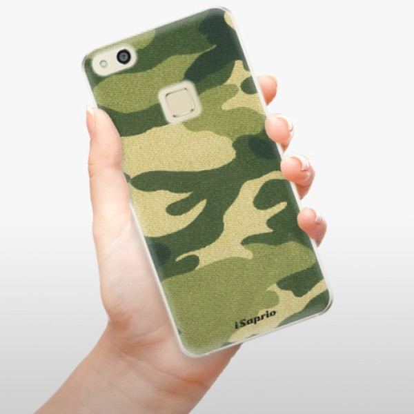 Odolné silikónové puzdro iSaprio - Green Camuflage 01 - Huawei P10 Lite