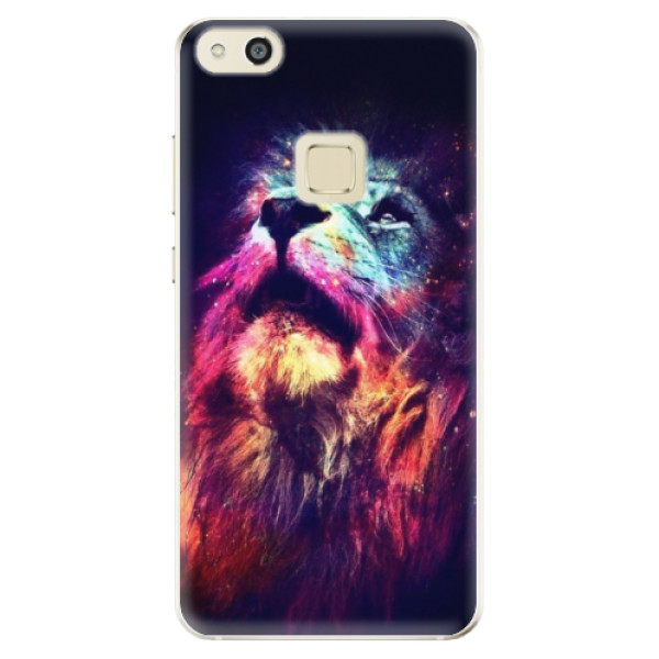 Odolné silikónové puzdro iSaprio - Lion in Colors - Huawei P10 Lite