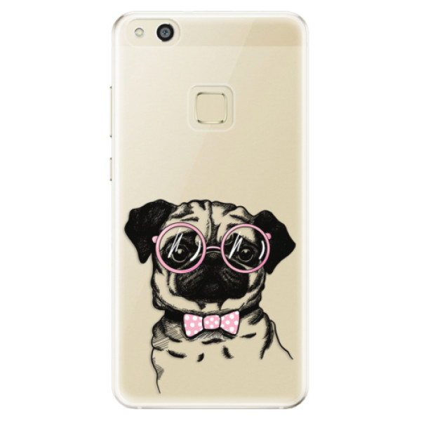 Odolné silikónové puzdro iSaprio - The Pug - Huawei P10 Lite