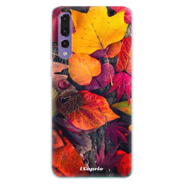 Odolné silikónové puzdro iSaprio - Autumn Leaves 03 - Huawei P20 Pro
