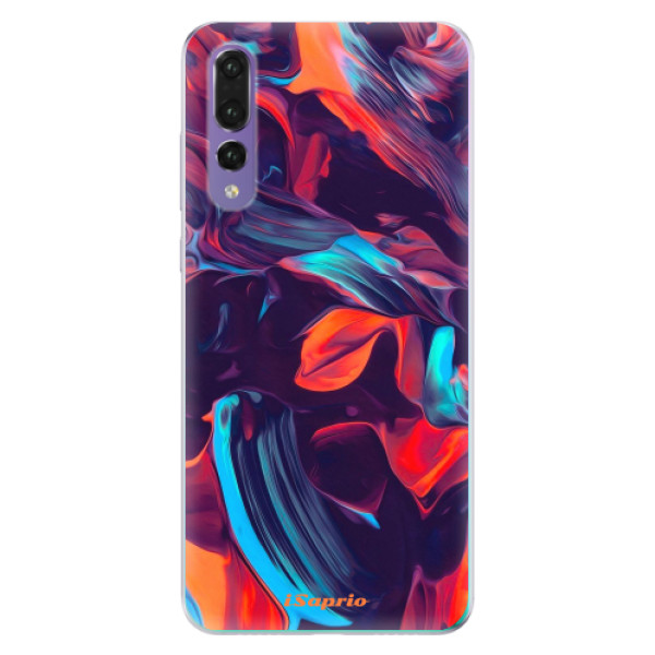 Odolné silikónové puzdro iSaprio - Color Marble 19 - Huawei P20 Pro