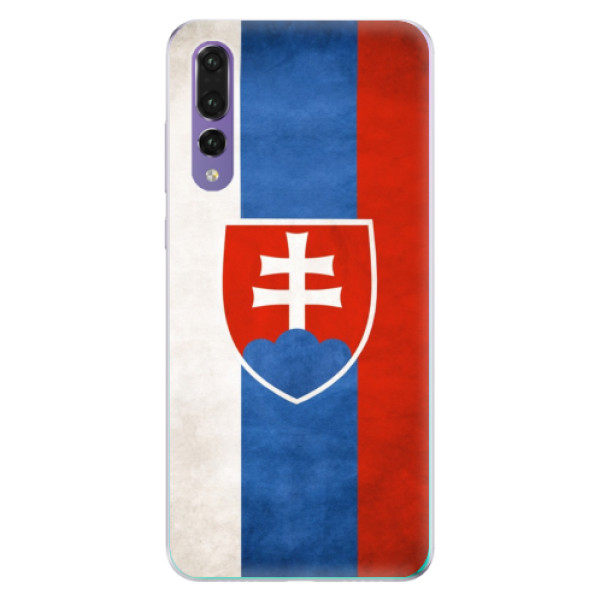 Odolné silikónové puzdro iSaprio - Slovakia Flag - Huawei P20 Pro