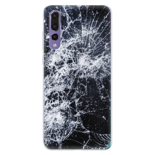 Odolné silikónové puzdro iSaprio - Cracked - Huawei P20 Pro