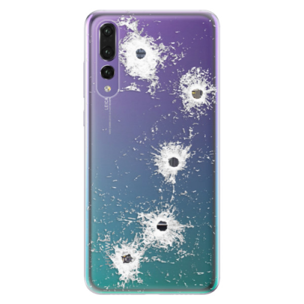 Odolné silikónové puzdro iSaprio - Gunshots - Huawei P20 Pro