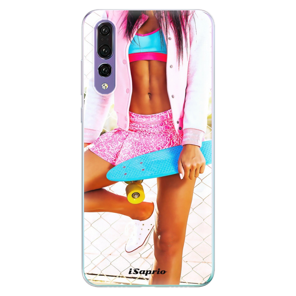 Odolné silikónové puzdro iSaprio - Skate girl 01 - Huawei P20 Pro