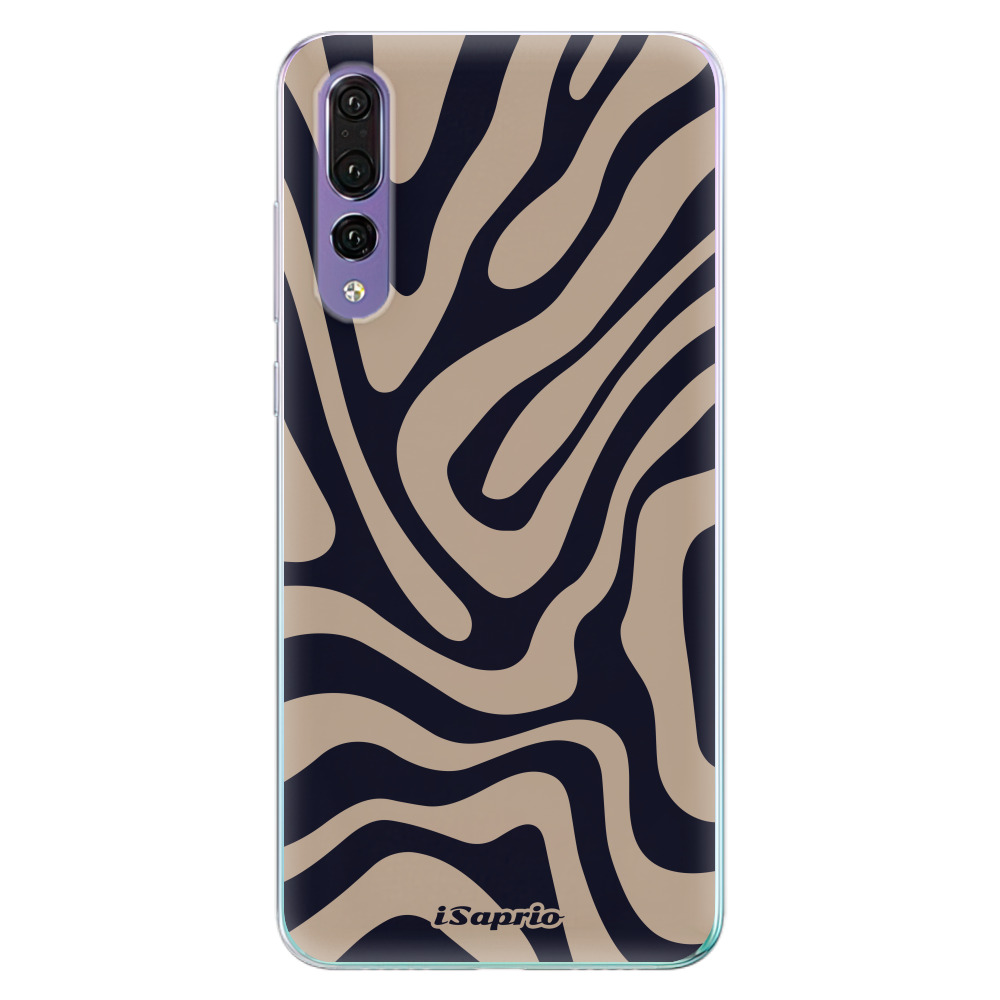 Odolné silikónové puzdro iSaprio - Zebra Black - Huawei P20 Pro