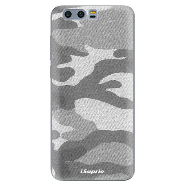 Odolné silikónové puzdro iSaprio - Gray Camuflage 02 - Huawei Honor 9