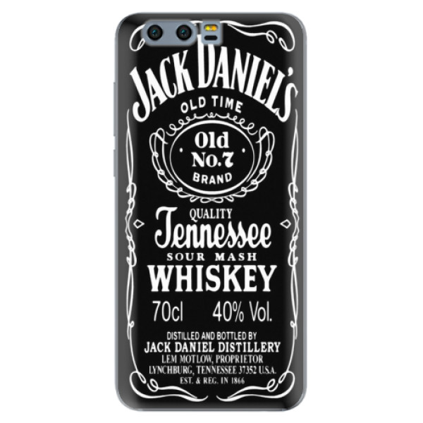 Odolné silikónové puzdro iSaprio - Jack Daniels - Huawei Honor 9