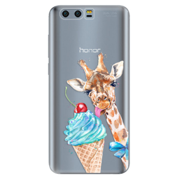 Odolné silikónové puzdro iSaprio - Love Ice-Cream - Huawei Honor 9
