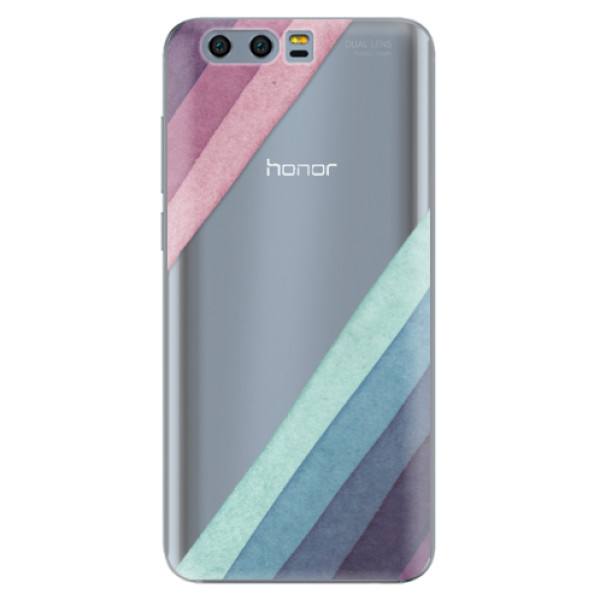 Odolné silikónové puzdro iSaprio - Glitter Stripes 01 - Huawei Honor 9