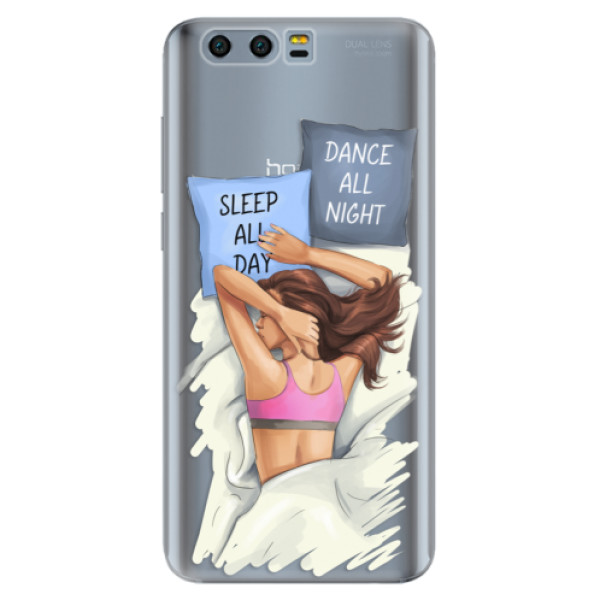 Odolné silikónové puzdro iSaprio - Dance and Sleep - Huawei Honor 9