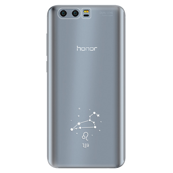 Odolné silikónové puzdro iSaprio - čiré - Lev - Huawei Honor 9