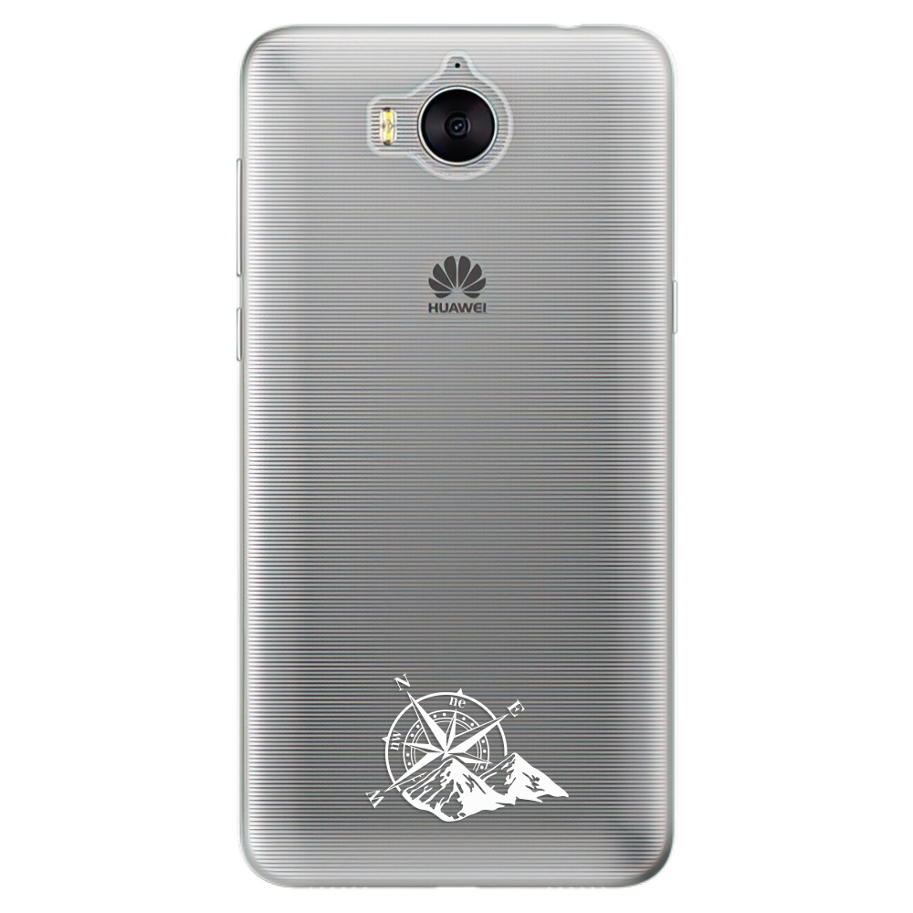 Odolné silikónové puzdro iSaprio - čiré - Explore - Huawei Y5 2017 / Y6 2017