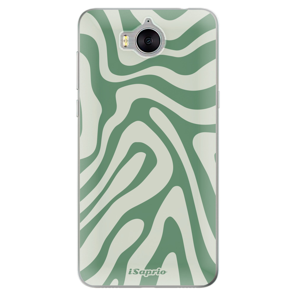 Odolné silikónové puzdro iSaprio - Zebra Green - Huawei Y5 2017 / Y6 2017