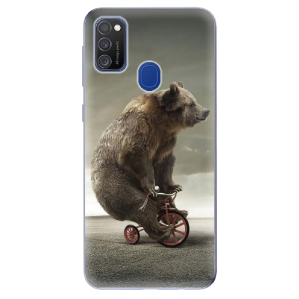 Odolné silikónové puzdro iSaprio - Bear 01 - Samsung Galaxy M21