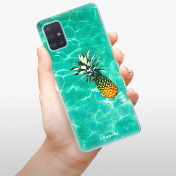 Odolné silikónové puzdro iSaprio - Pineapple 10 - Samsung Galaxy A51