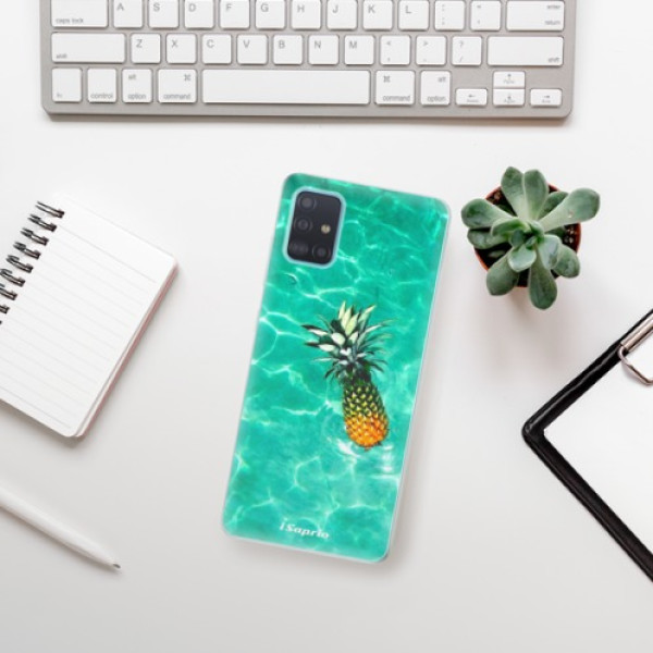 Odolné silikónové puzdro iSaprio - Pineapple 10 - Samsung Galaxy A51