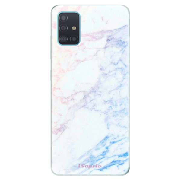 Odolné silikónové puzdro iSaprio - Raibow Marble 10 - Samsung Galaxy A51