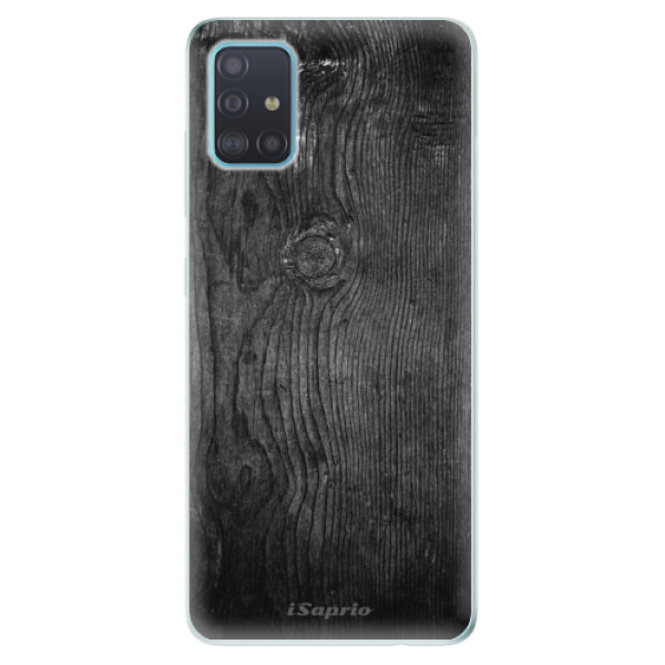 Odolné silikónové puzdro iSaprio - Black Wood 13 - Samsung Galaxy A51