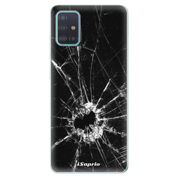 Odolné silikónové puzdro iSaprio - Broken Glass 10 - Samsung Galaxy A51