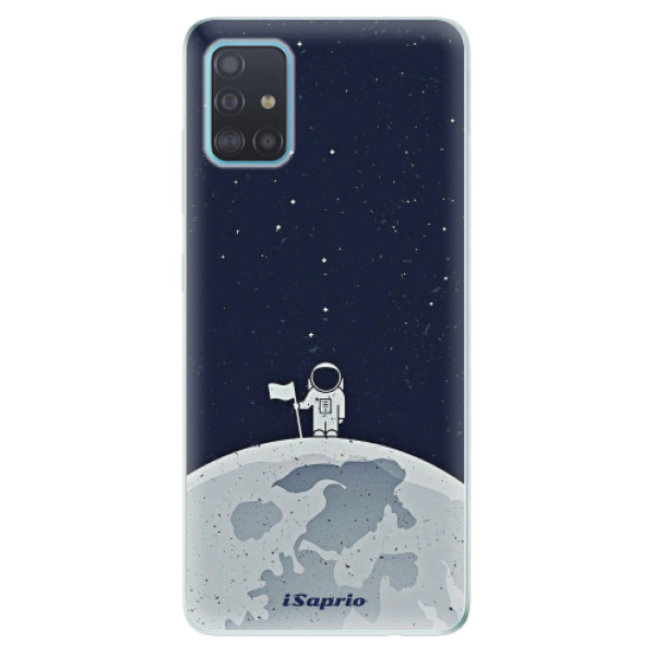 Odolné silikónové puzdro iSaprio - On The Moon 10 - Samsung Galaxy A51