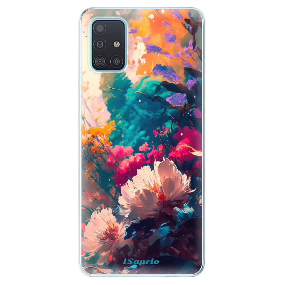 Odolné silikónové puzdro iSaprio - Flower Design - Samsung Galaxy A51