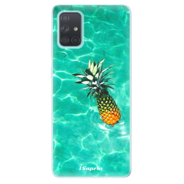 Odolné silikónové puzdro iSaprio - Pineapple 10 - Samsung Galaxy A71