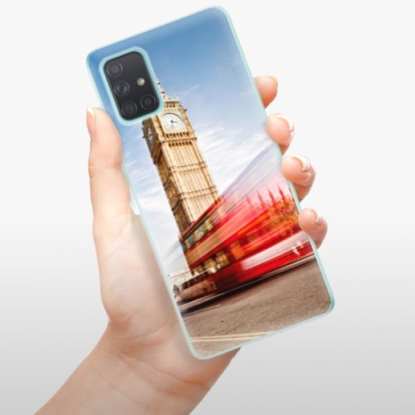 Odolné silikónové puzdro iSaprio - London 01 - Samsung Galaxy A71
