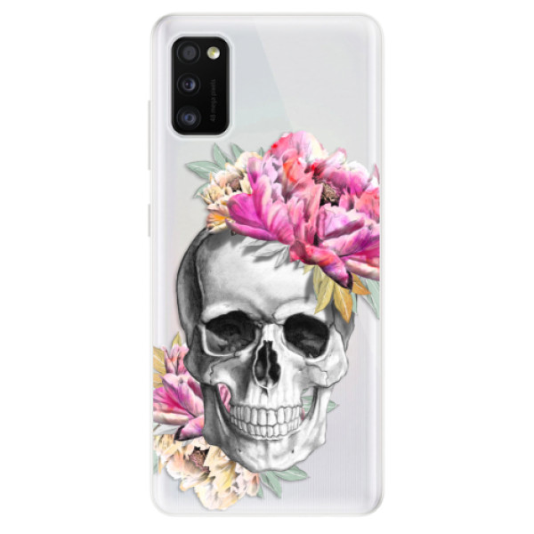 Odolné silikónové puzdro iSaprio - Pretty Skull - Samsung Galaxy A41