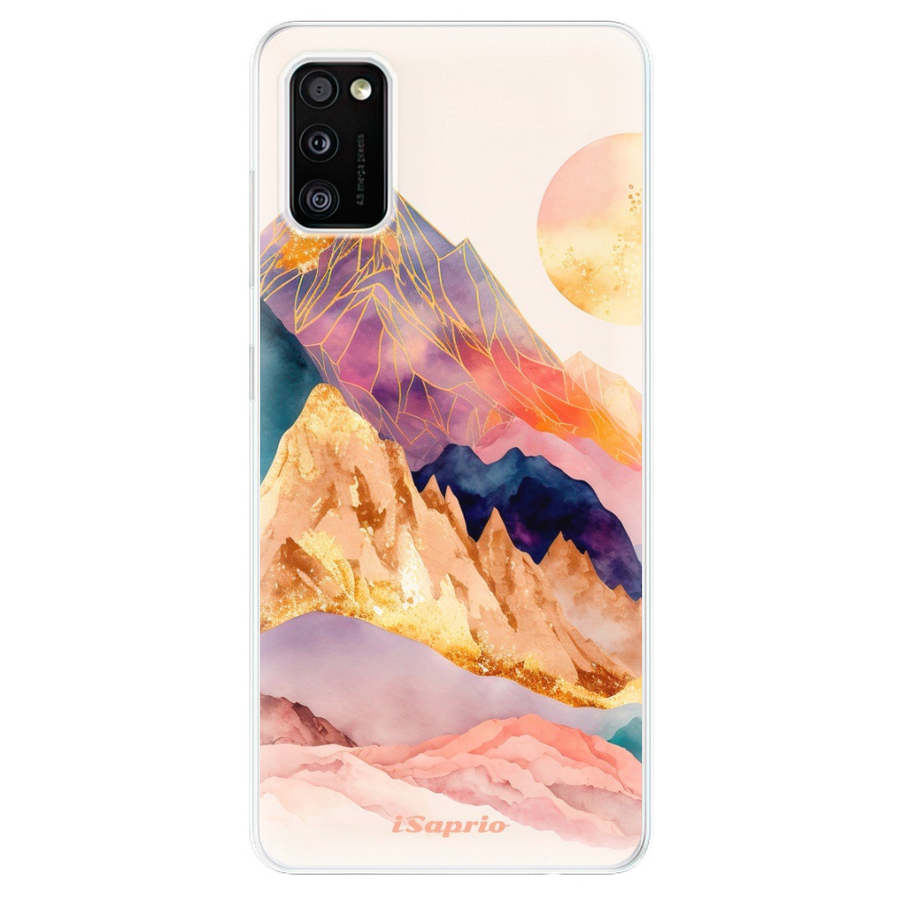 Odolné silikónové puzdro iSaprio - Abstract Mountains - Samsung Galaxy A41