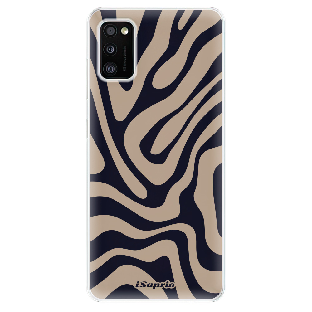 Odolné silikónové puzdro iSaprio - Zebra Black - Samsung Galaxy A41