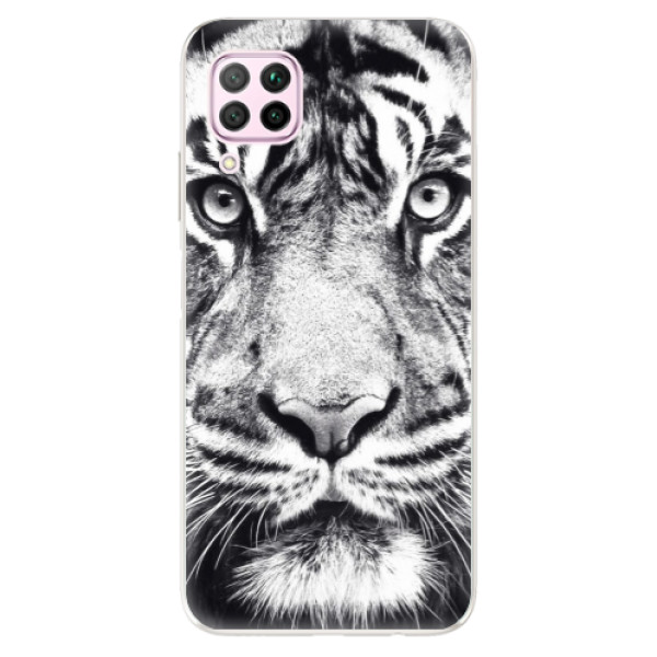 Odolné silikónové puzdro iSaprio - Tiger Face - Huawei P40 Lite