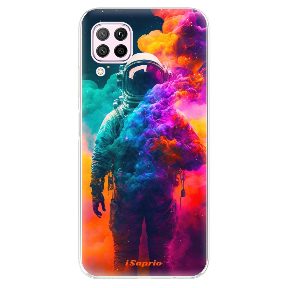 Odolné silikónové puzdro iSaprio - Astronaut in Colors - Huawei P40 Lite