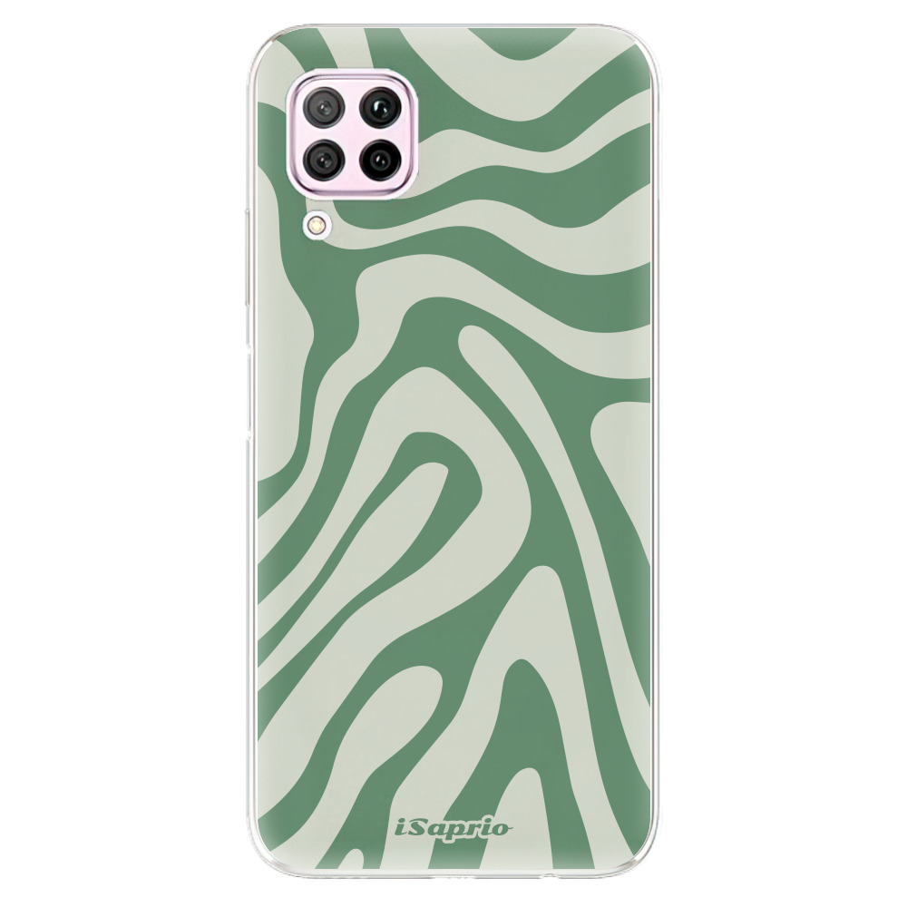 Odolné silikónové puzdro iSaprio - Zebra Green - Huawei P40 Lite