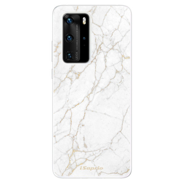 Odolné silikónové puzdro iSaprio - GoldMarble 13 - Huawei P40 Pro