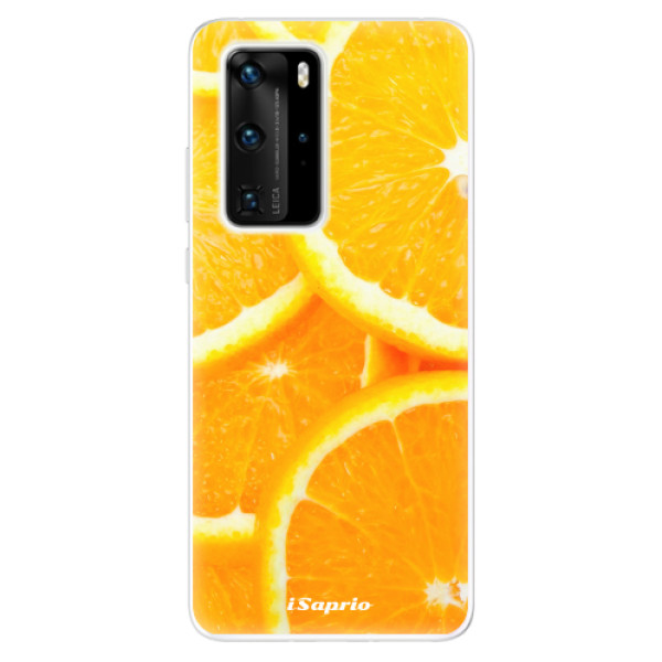 Odolné silikónové puzdro iSaprio - Orange 10 - Huawei P40 Pro
