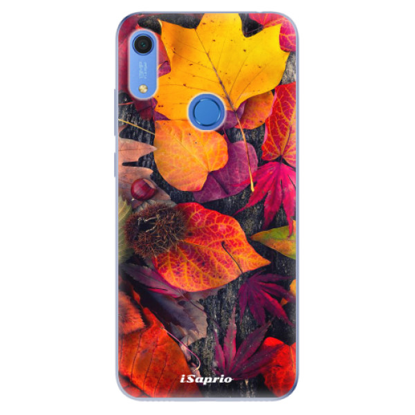 Odolné silikónové puzdro iSaprio - Autumn Leaves 03 - Huawei Y6s