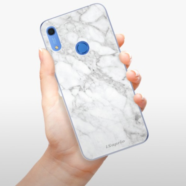 Odolné silikónové puzdro iSaprio - SilverMarble 14 - Huawei Y6s