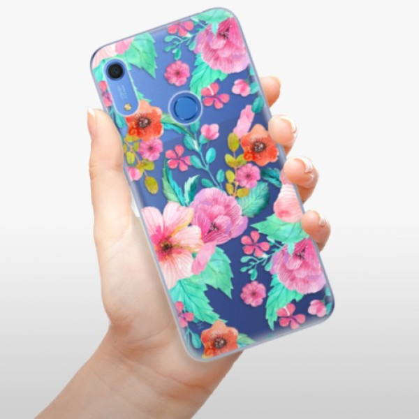 Odolné silikónové puzdro iSaprio - Flower Pattern 01 - Huawei Y6s